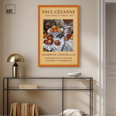 Affiche rétro sur toile de la galerie Atelier par Art Remedy
