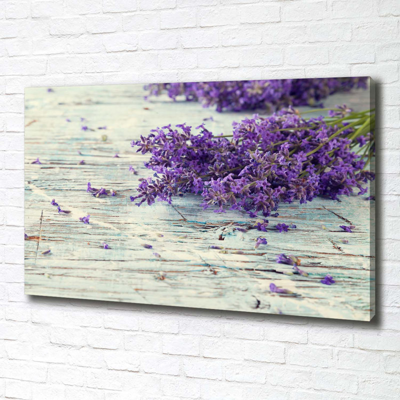 Lavender - Wrapped Canvas Print, 70cm H x 100cm W, Wrapped Canvas