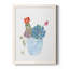 «Cactus and Succulent Blooms I», reproduction d'art sur toile-88379371-88379372