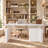 70.9" W L-Shaped Electric Standing Desk with 4 Height Presets, Side Storage Cabinet and Drawer-178564463