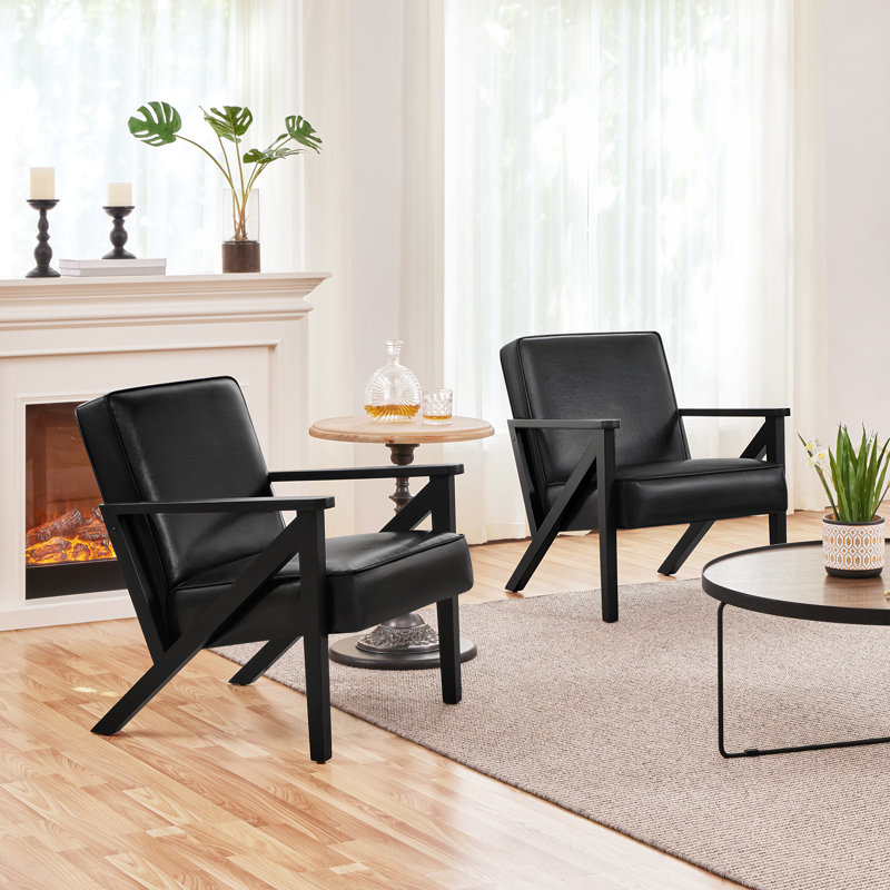 Katriena 67Cm Wide Armchair, Black