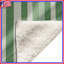 Jeté en molleton Green Stripes - Jetés à motif pour canapés ou lits-123021964