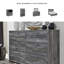 Commode double 6 tiroirs Kaisee