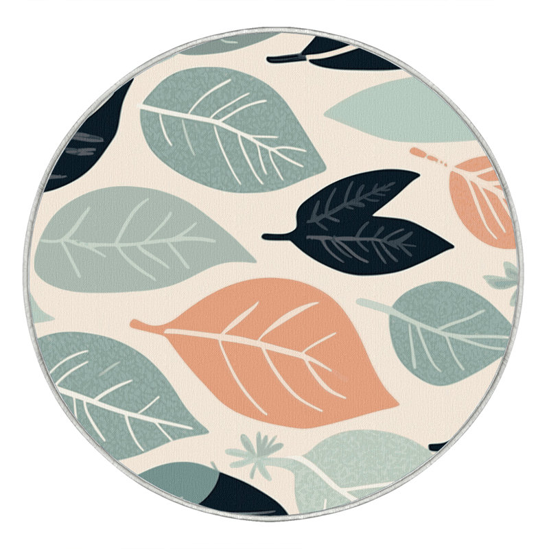 Spring Canopy Rug, Round 5'