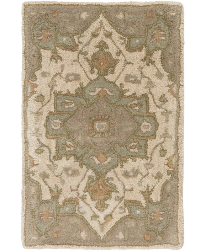 Hand Tufted Wool Oriental Indoor Rug, Rectangle 2' x 3'