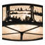 Rustic Lodge 4 - Light Flush Mount-124968118