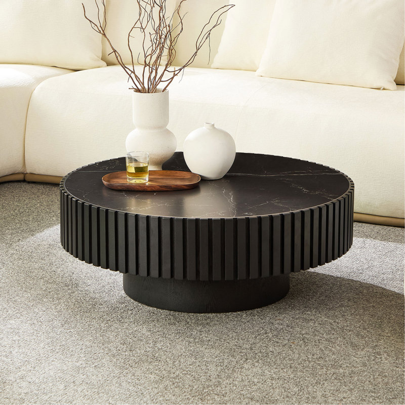 35,43 "Nesting Round, Noir