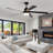 Quentin 65" Dimmable LED Ceiling Fan with Remote Control