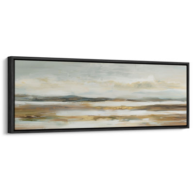 «Soft Neutral Landscape», impression sur toile pour chambre à coucher