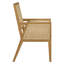 Chaise de salle à manger rembourrée Calira-125286385