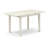 Kronos Extendable Solid Wood Top Four Leg Base Dining Set-135040082-135040087-135040081