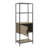 3-Shelf Bookcase With Storage Cabinet