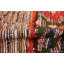 Scandinavian One-of-a-Kind 6'4" X 9'4" Area Rug in Gray/Red