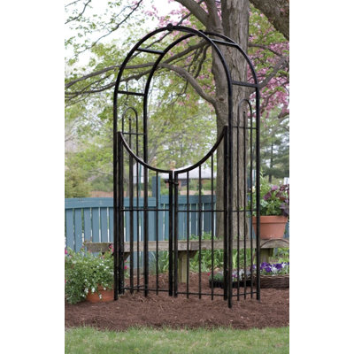 Steel Arbour with Gate