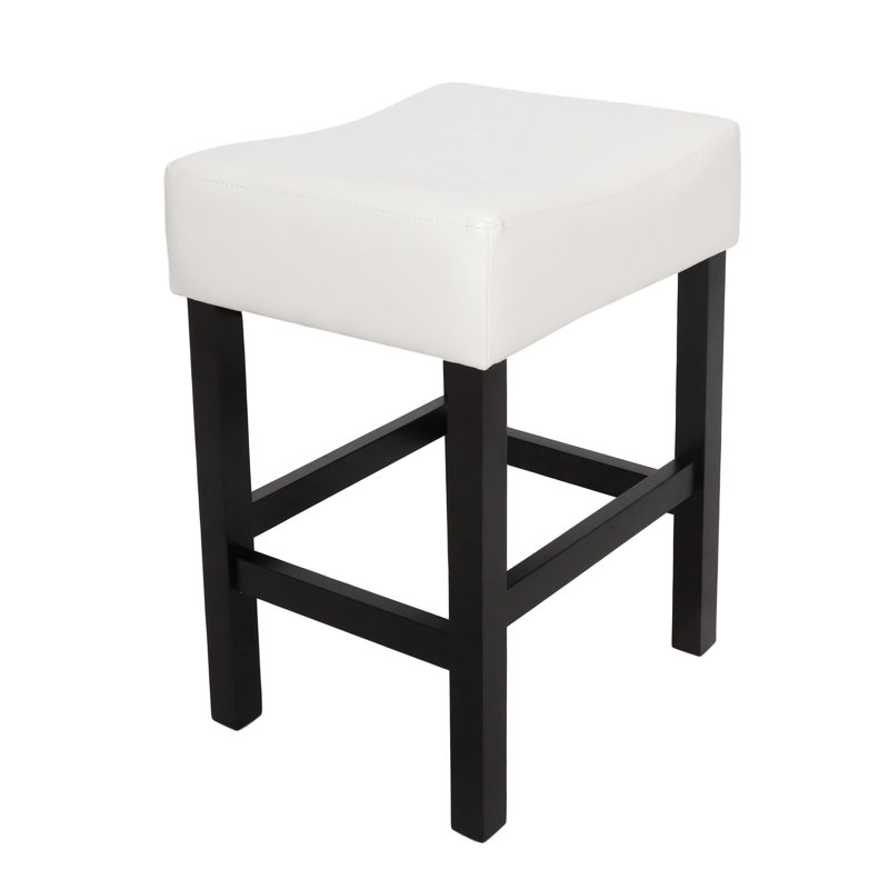 Howell Backless Counter Stool, Ivory