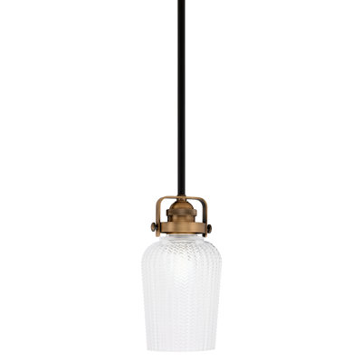 Easton Stem Hung Mini Pendant With 5"