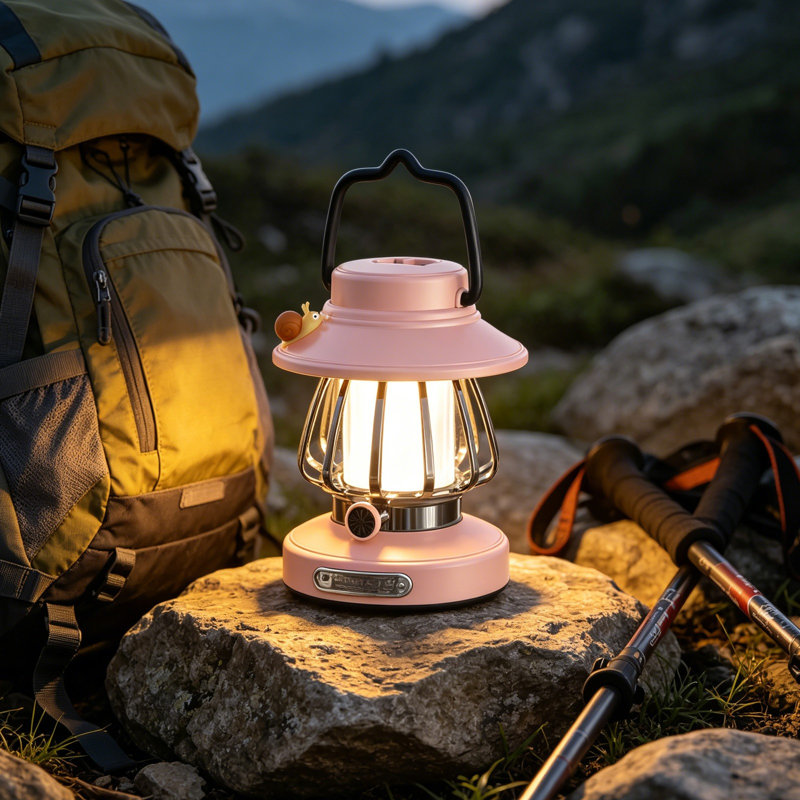 Veilleuse veilleuse pour l'extérieur, Pink