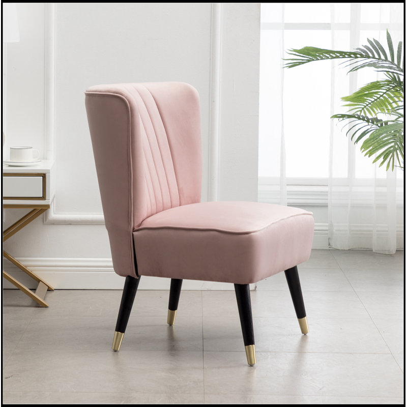 Fauteuil d'appoint Elon, Rose