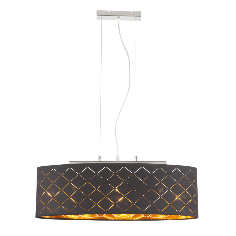 Allonzo 3 - Light Gold Linear Pendant