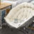 Papasan Moon Chair - Beige Taupe-1295279565