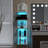 5-Tier Floating Wall Shelf with Bulit-in RGB Lights-653135037