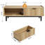 Solid Wood Coffee Table with Storage