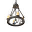 Greenbriar Oak 4 - Light Chandelier