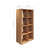 Smart Cube 8-Cube Organizer Storage With Opened Back Shelves,2 X 4 Cube Bookcase Book Shleves For Home, Office-1123844416