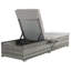 2 Garden Relaxing Lounges - With Cushion And Foldable Design Outdoor Tanning Beach Chairs Comfortable-780597731