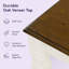 Table de salle à manger extensible de style ferme UNAROZ avec placage de chêne et pieds en hévéa massif-1293531001