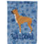 Caniche en polyester à 2 côtés 40 x 28 po standard welcome drapeau maison-957493067