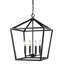 Lustre géométrique à 4 lumières Poisson-1554125793