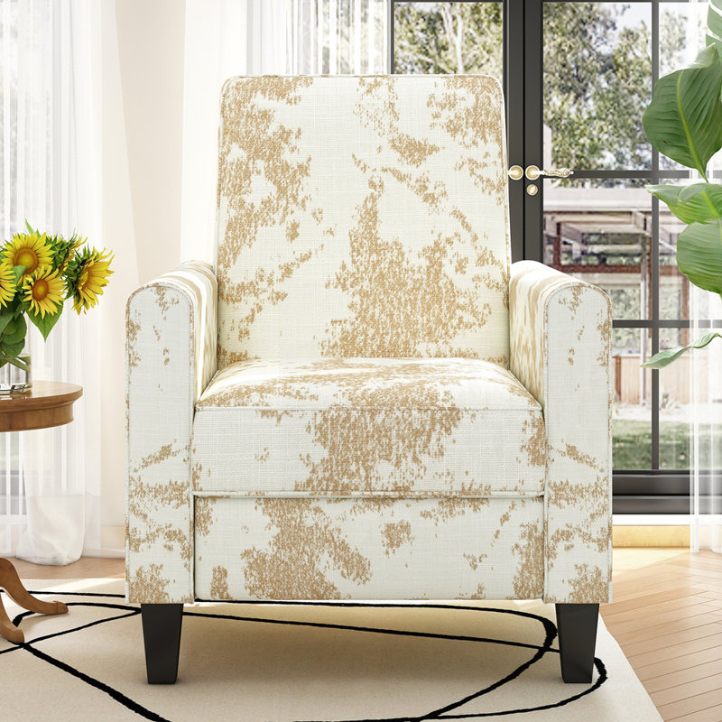 Fauteuil inclinable rembourré 27,5 po