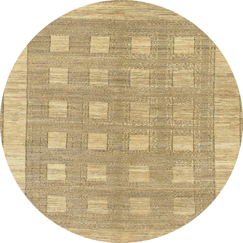 Tapis abstrait moderne 1421, Rond 4 pi