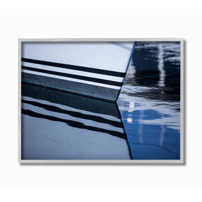 « bateau reflection ocean lake », impression