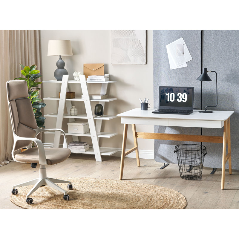 Laetyn Solid Wood Base Computer Desk