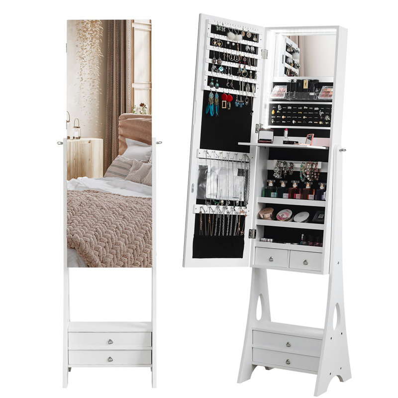 Armoire à bijoux Deonni 14,57 de large