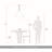 Varley 22" LED Pendant Sandstone Cement-2068777846