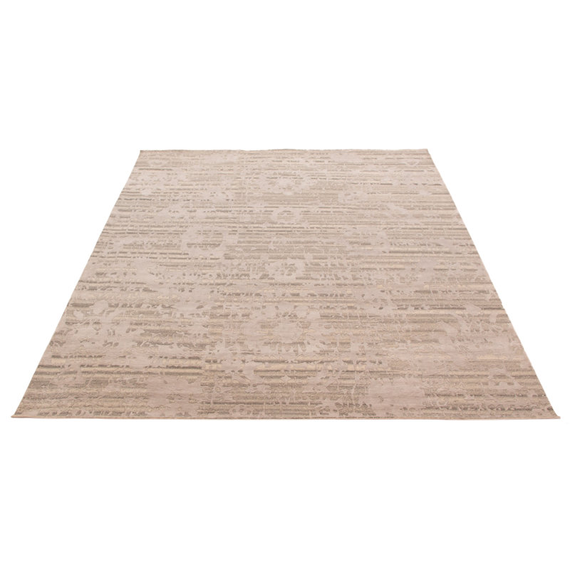 Tapis unique gris de 8 pi 0 po x 9 pi 11 po Alma