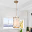 Mini-luminaire suspendu cylindrique 1 lumière Azie