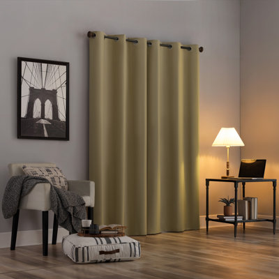Thermal 100% Blackout Grommet Curtain Panel - Basics by Wayfair™