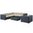 Invite 7 Piece Outdoor Patio Sunbrella Sectional Set-116781614