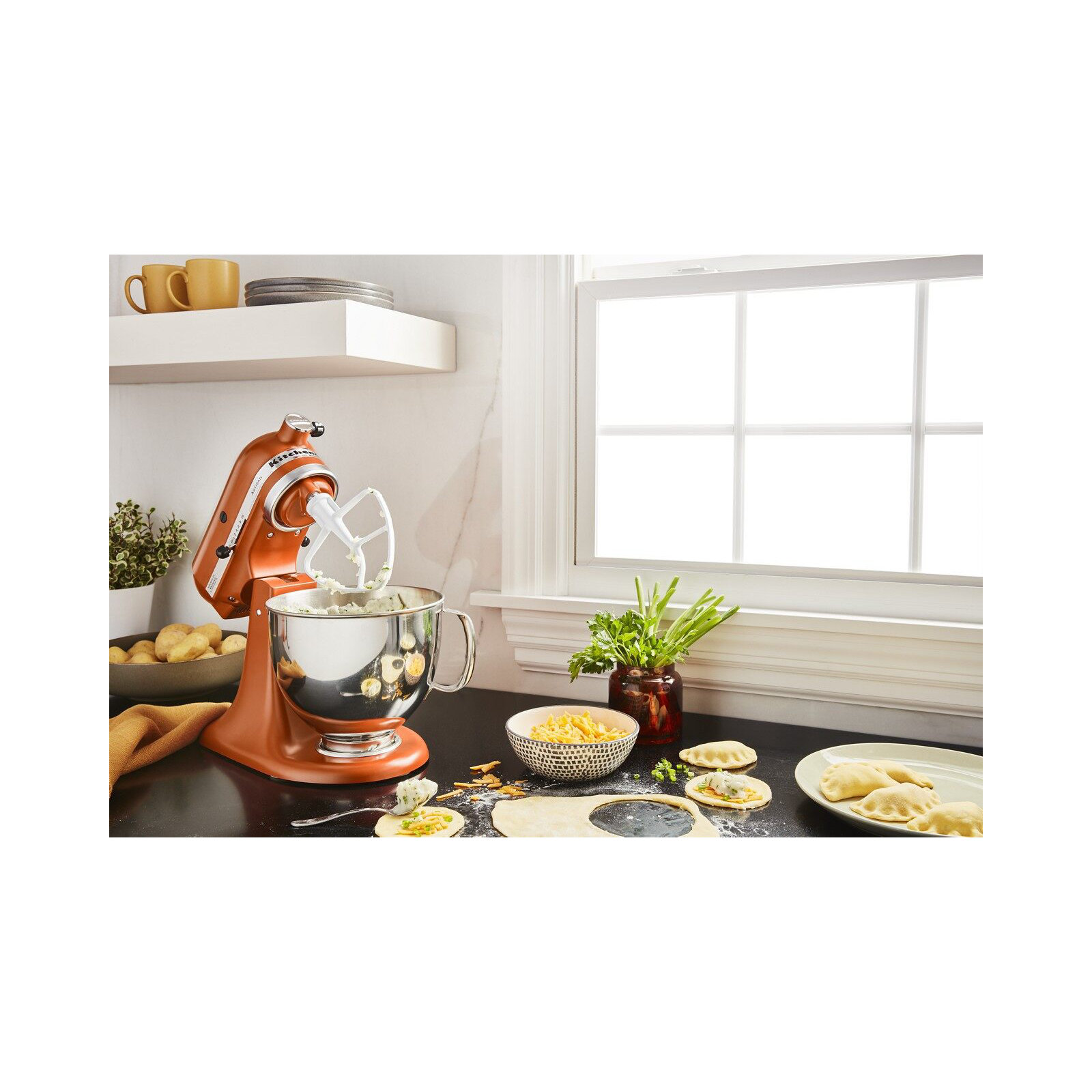 KitchenAid® Artisan® Series 5 Quart Tilt-Head Stand Mixer, Scorched Orange