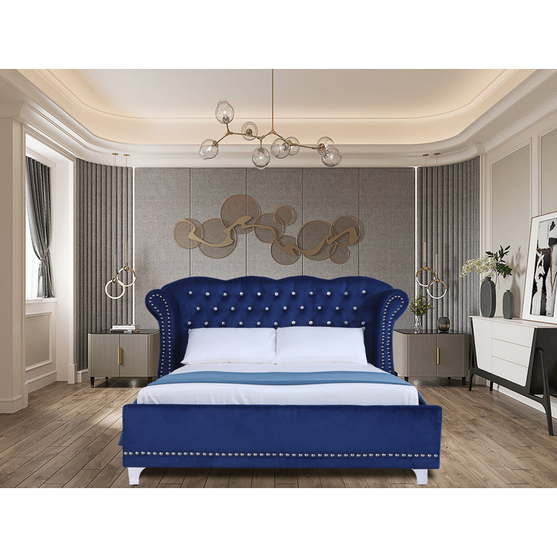 Lit Forace, Velours bleu