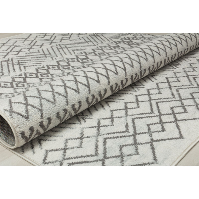 Tapis ivoire Knox Tribal, Rectangle 8 pi 3 po x 10 pi