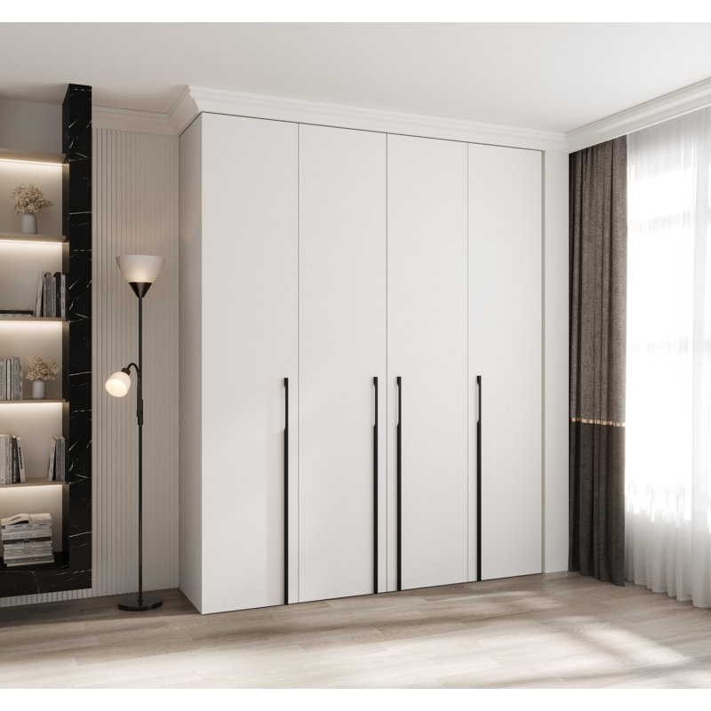 4 Door Manufactured Wood Wardrobe