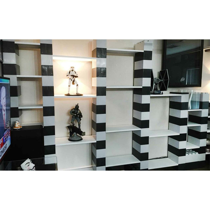 EverBlock 2 Level Double Shelving Kit - Low Version, Black
