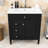 30-Inch Bathroom Vanity with Ceramic Top, Soft-Close Door Cabient and 3 Drawers-53944414