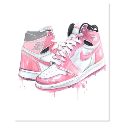 «Doll Memories - Walk in Pink», art de la mode moderne par Art Remedy