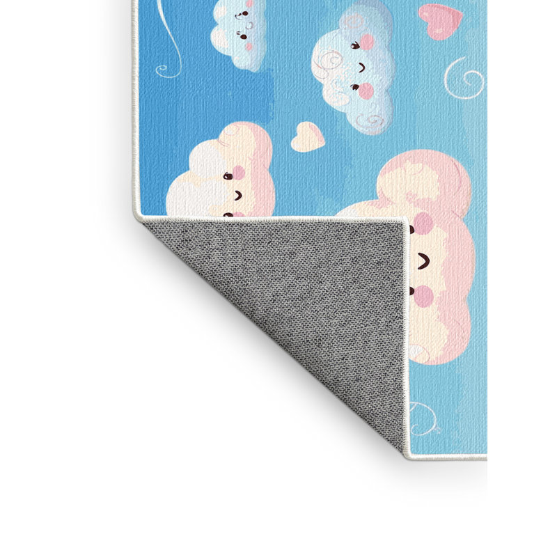 Tapis pour chambre de bébé Zoomie Kids, Rectangulaire 8 pi x 12 pi